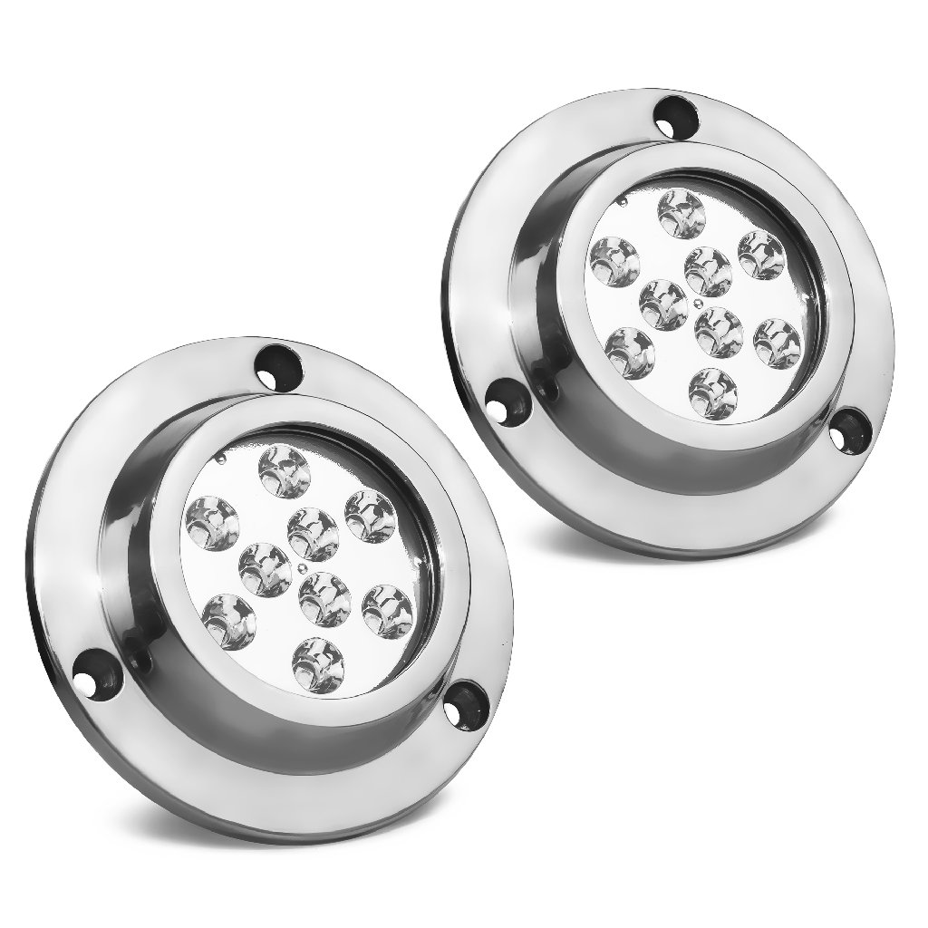 Set of 2 FO-4139-M2 Five Oceans LED Courtesy Light White