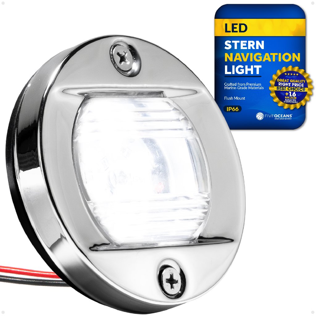 Set of 2 FO-4139-M2 Five Oceans LED Courtesy Light White
