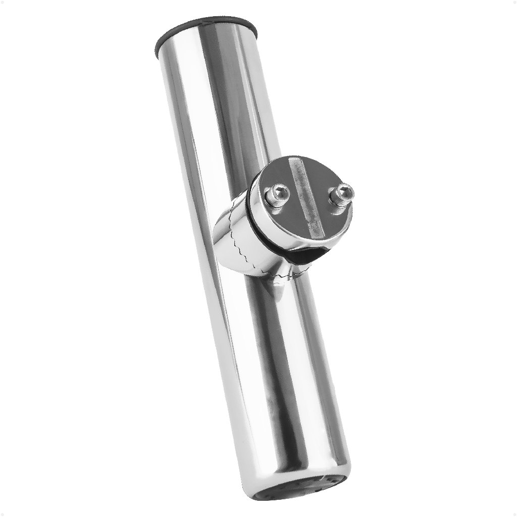 Clamp-on Rod Holder, Stainless Steel - FO4499