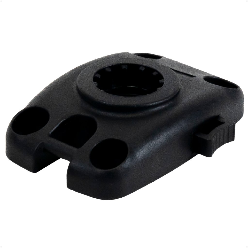 Kayak Rod Holder Deck Mount Base, Black - FO4744