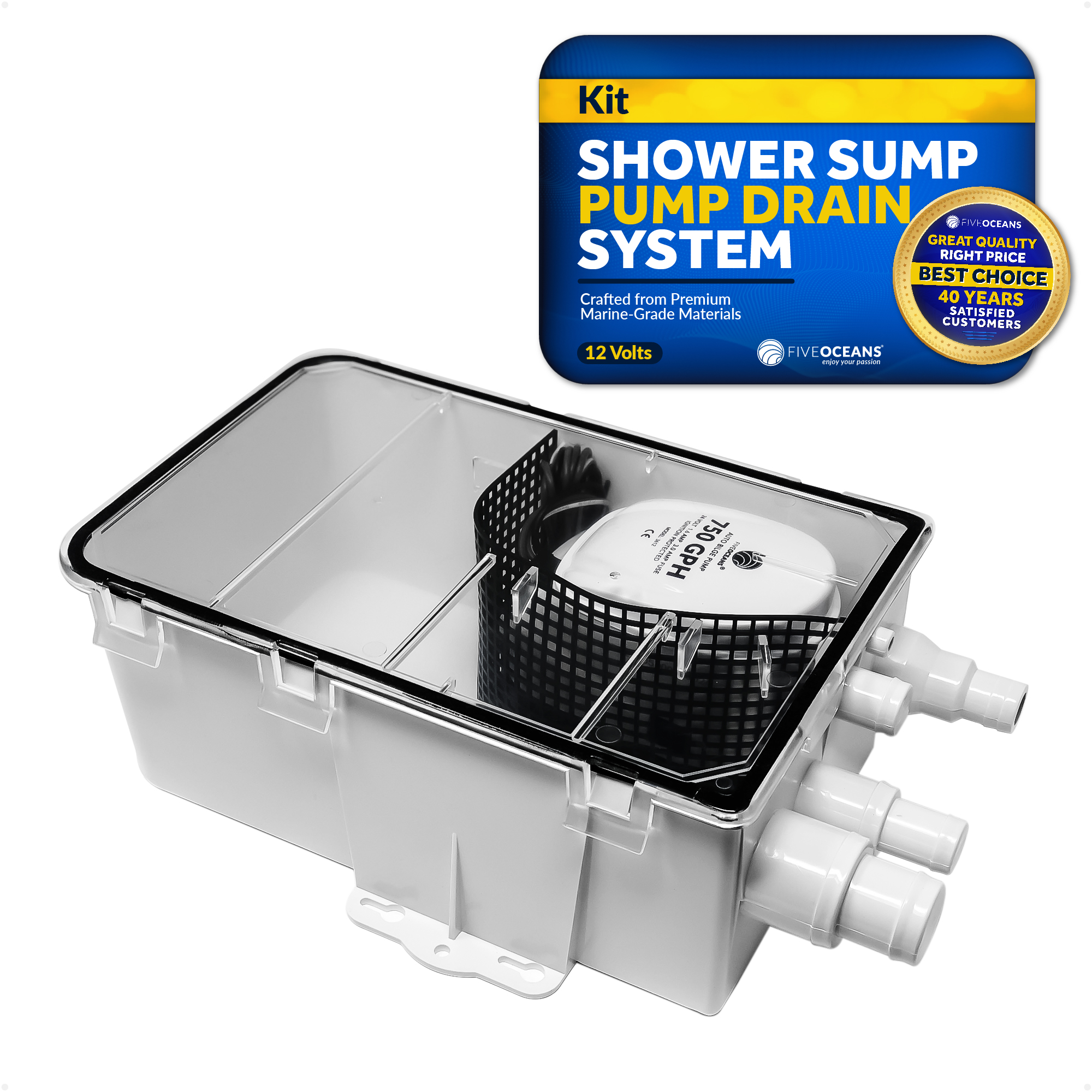 best 12v shower pump